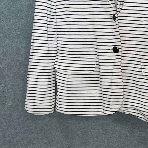 Ralph Lauren Blazer Jacket XL Stripes Minimalist Capsule Corpcore Work Nautical - Picture 4 of 13